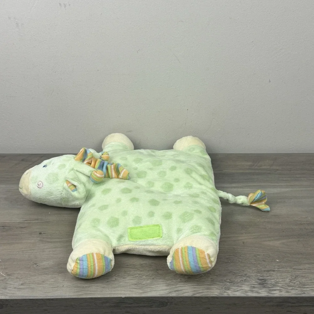 VTG Kellytoy Pillow Chums Green Pastel Giraffe Plush Stuffed Animal Rare 2013